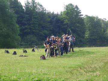 Fotos vom Wettkampf, Pause und Siegerehrung von der LM FITA in Vellmar vom 02. Juli 2006-1