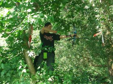 Fotos vom Wettkampf, Pause und Siegerehrung von der LM FITA in Vellmar vom 02. Juli 2006-4