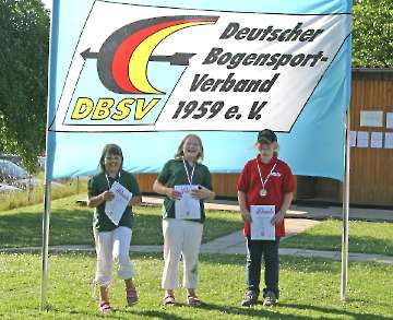 Fotos vom Wettkampf, Pause und Siegerehrung von der LM FITA in Vellmar vom 02. Juli 2006-52