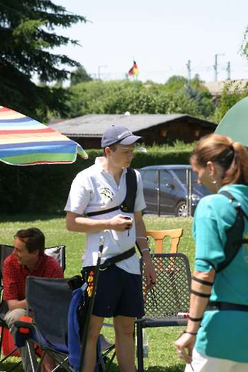 Fotos vom Wettkampf, Pause und Siegerehrung von der LM FITA in Vellmar vom 02. Juli 2006-9